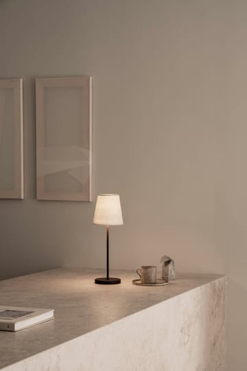 Przenośna lampa stołowa Tyra Table Ø14 cm - Coffee - Watt & Veke