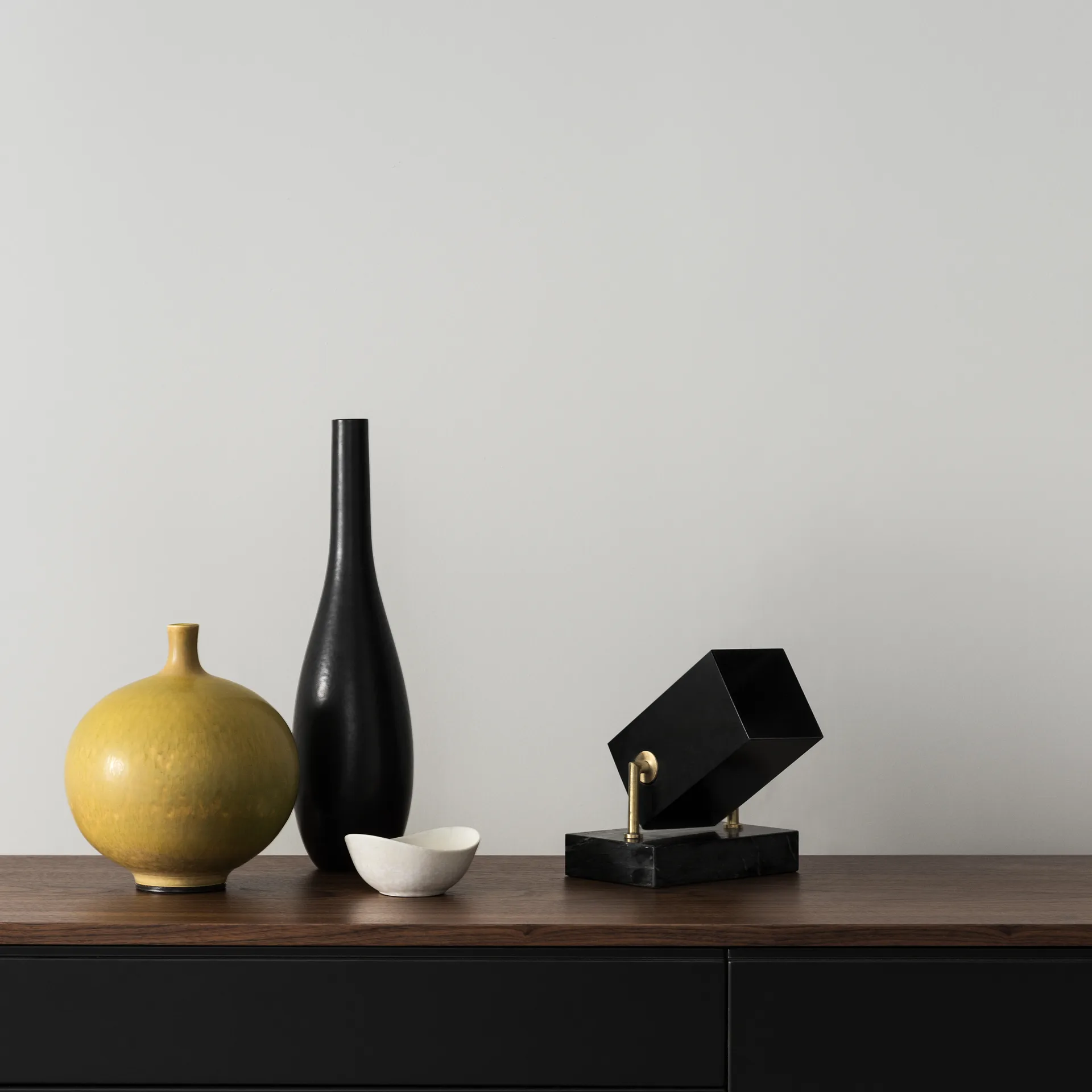 Reflektor podłogowy Box, Matowa czerń Watt & Veke