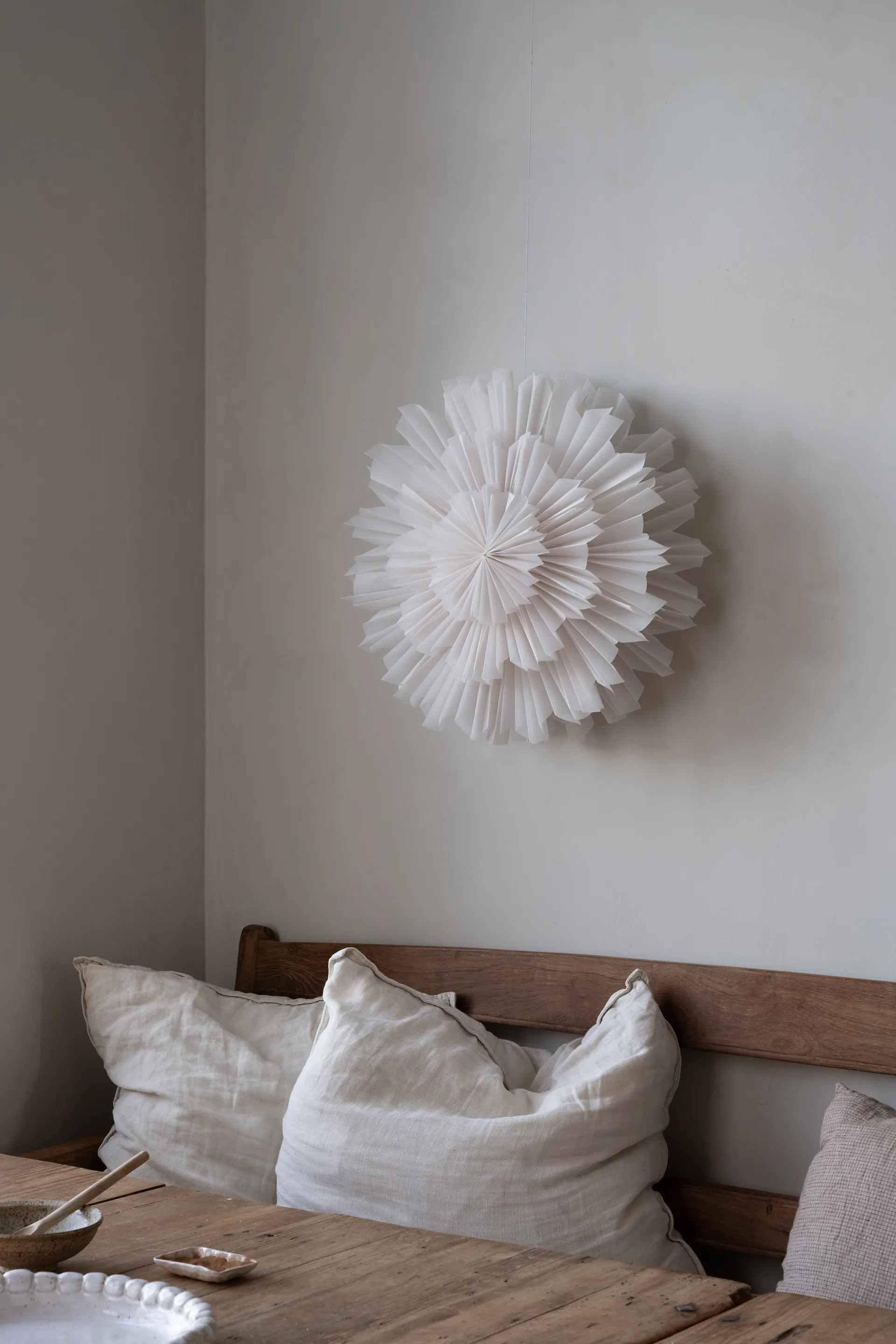 Snöblomma gwiazda adwentowa, Ø44 cm Watt & Veke