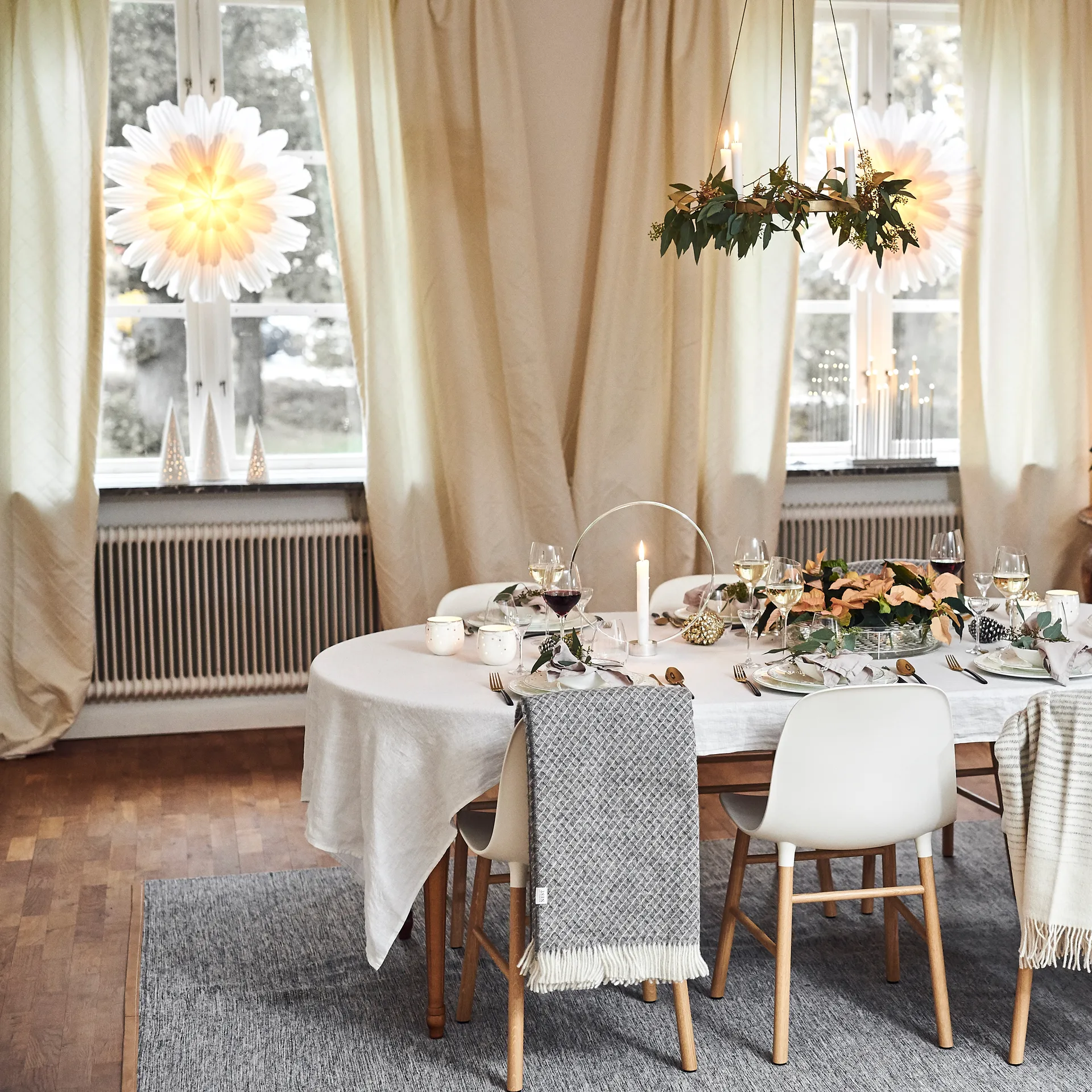 Snöblomma gwiazda adwentowa, 68 cm Watt & Veke