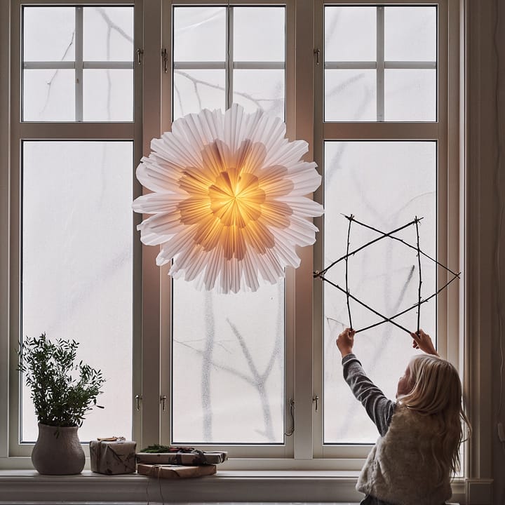 Snöblomma gwiazda adwentowa, 68 cm Watt & Veke