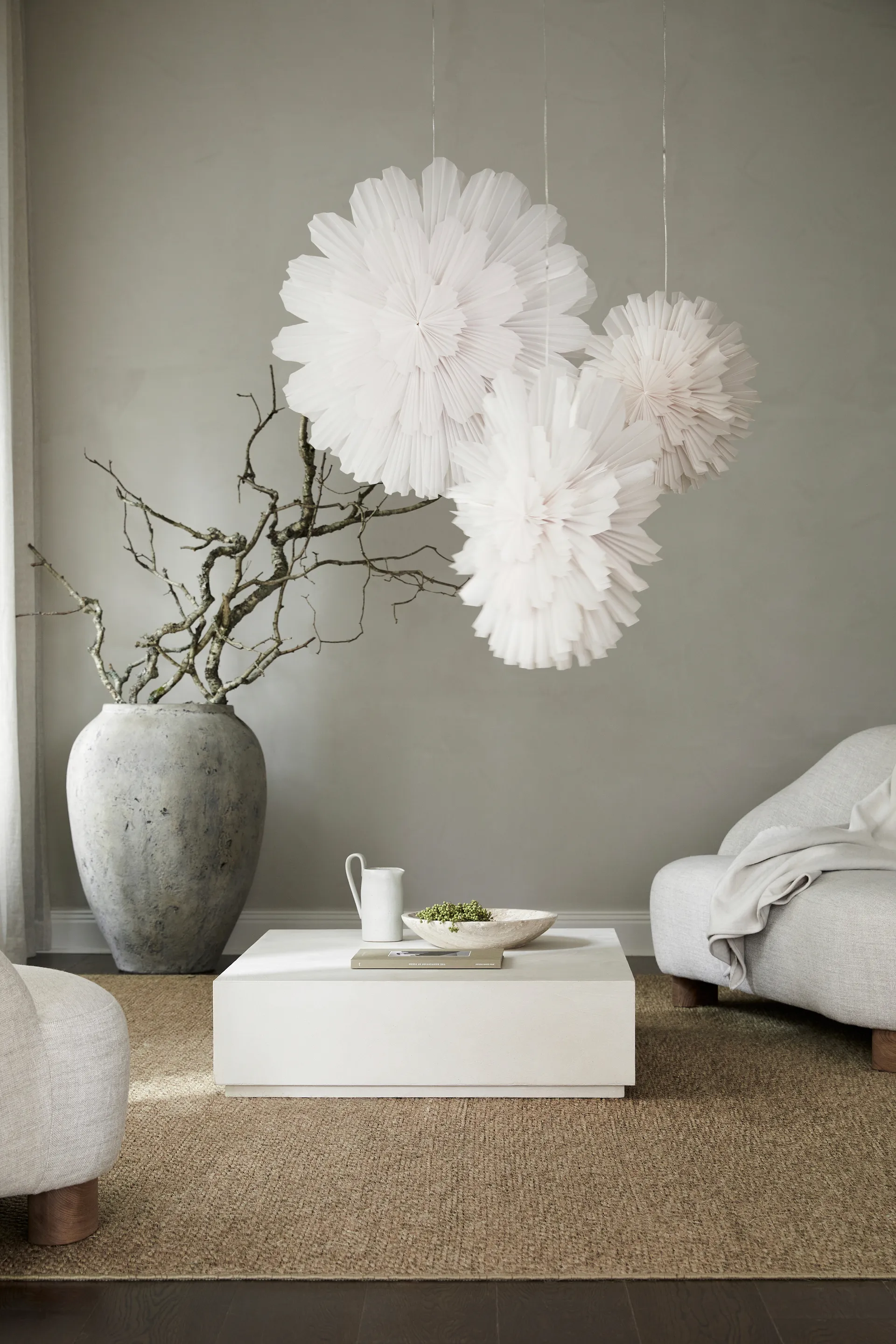 Snöblomma gwiazda adwentowa, Ø80 cm Watt & Veke