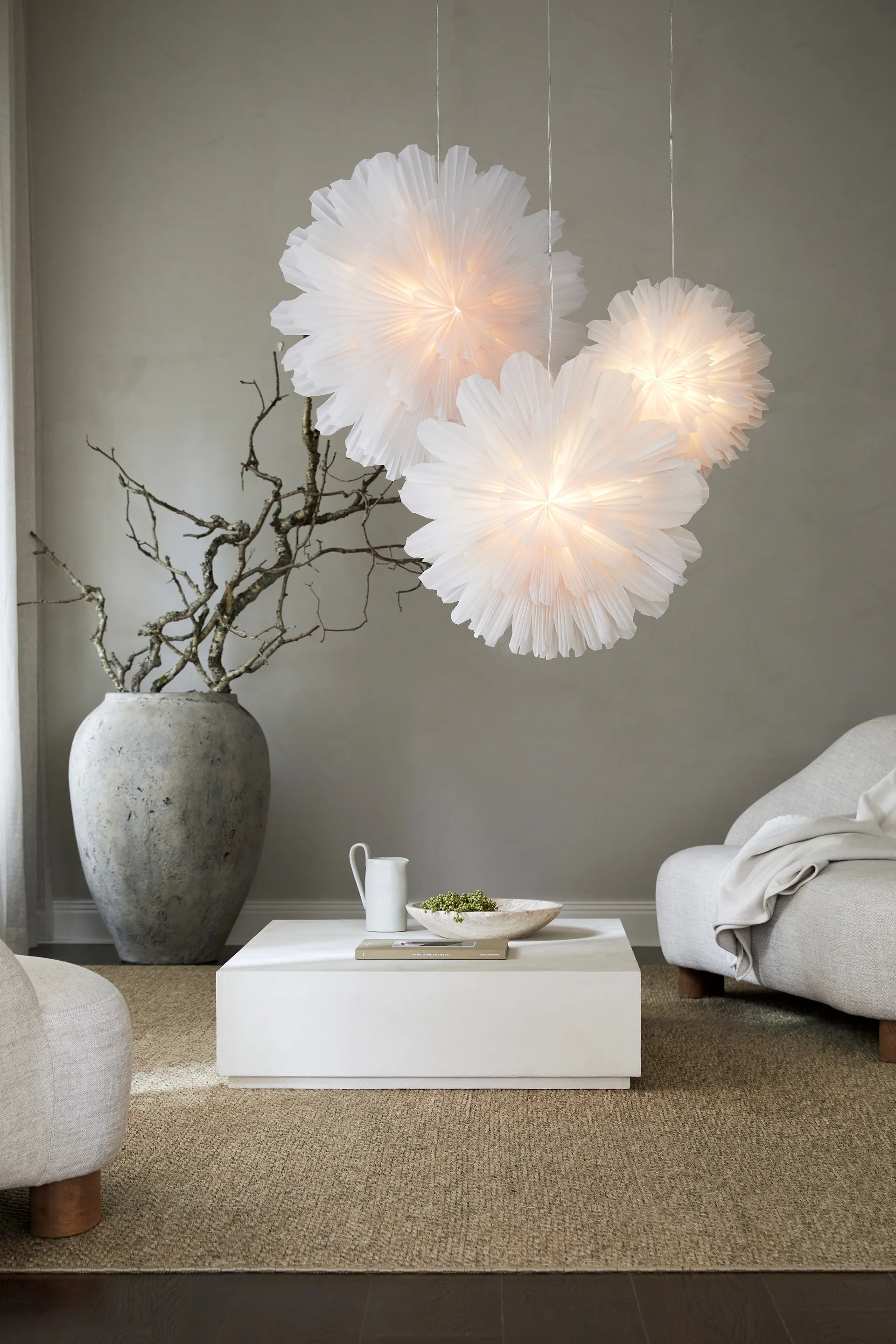 Snöblomma gwiazda adwentowa, Ø80 cm Watt & Veke