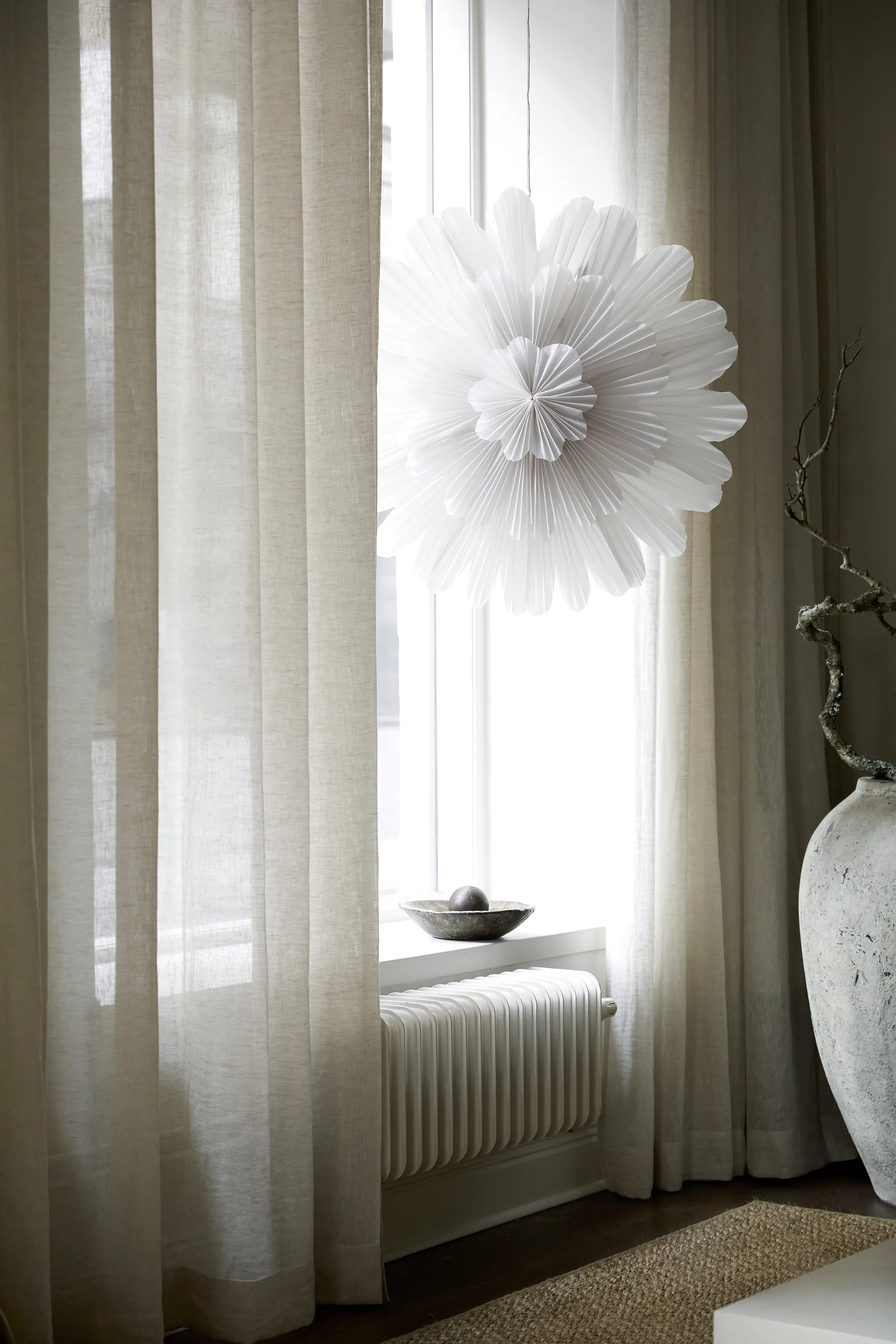 Snöblomma gwiazda adwentowa, Ø80 cm Watt & Veke