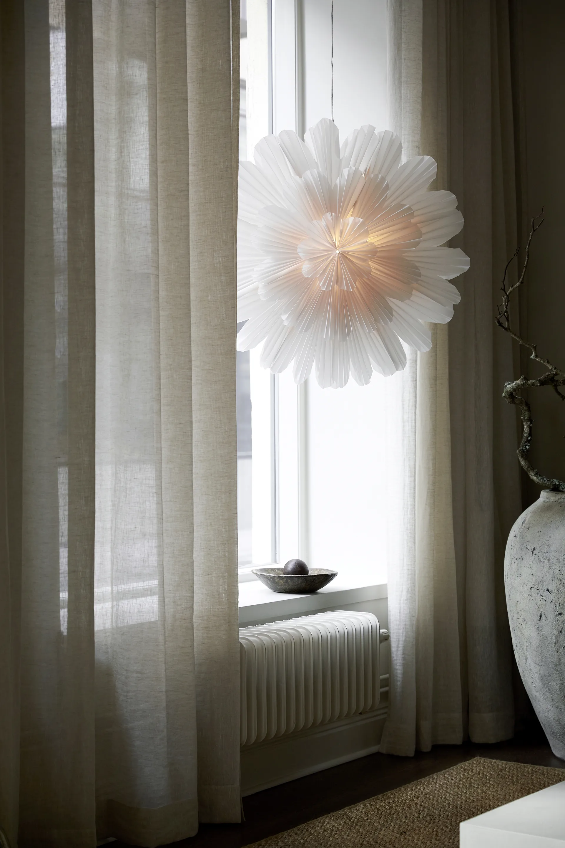 Snöblomma gwiazda adwentowa, Ø80 cm Watt & Veke