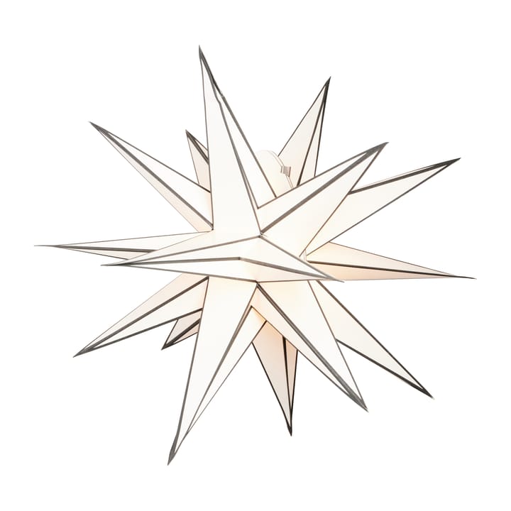 Sputnik gwiazda adwentowa Ø60 cm, Biały-czarny Watt & Veke
