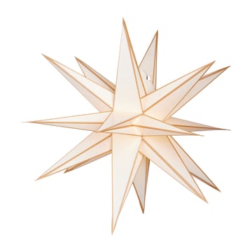 Sputnik gwiazda adwentowa Ø60 cm - Biały-złoty - Watt & Veke