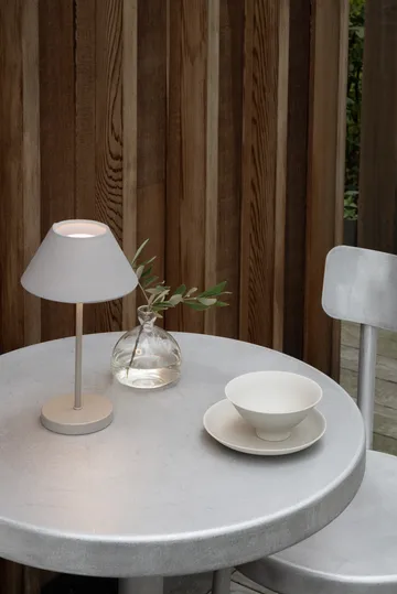 Teya lampa przenośna - Warm grey, Ø15x26 cm - Watt & Veke