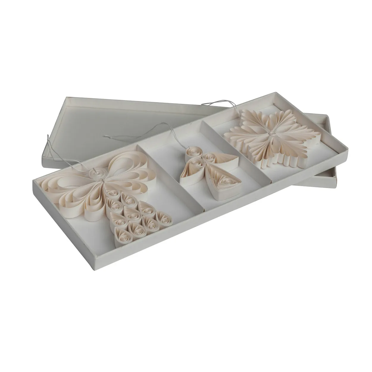 Zawieszki świąteczne Angel mix 3-pak, Biały Watt & Veke