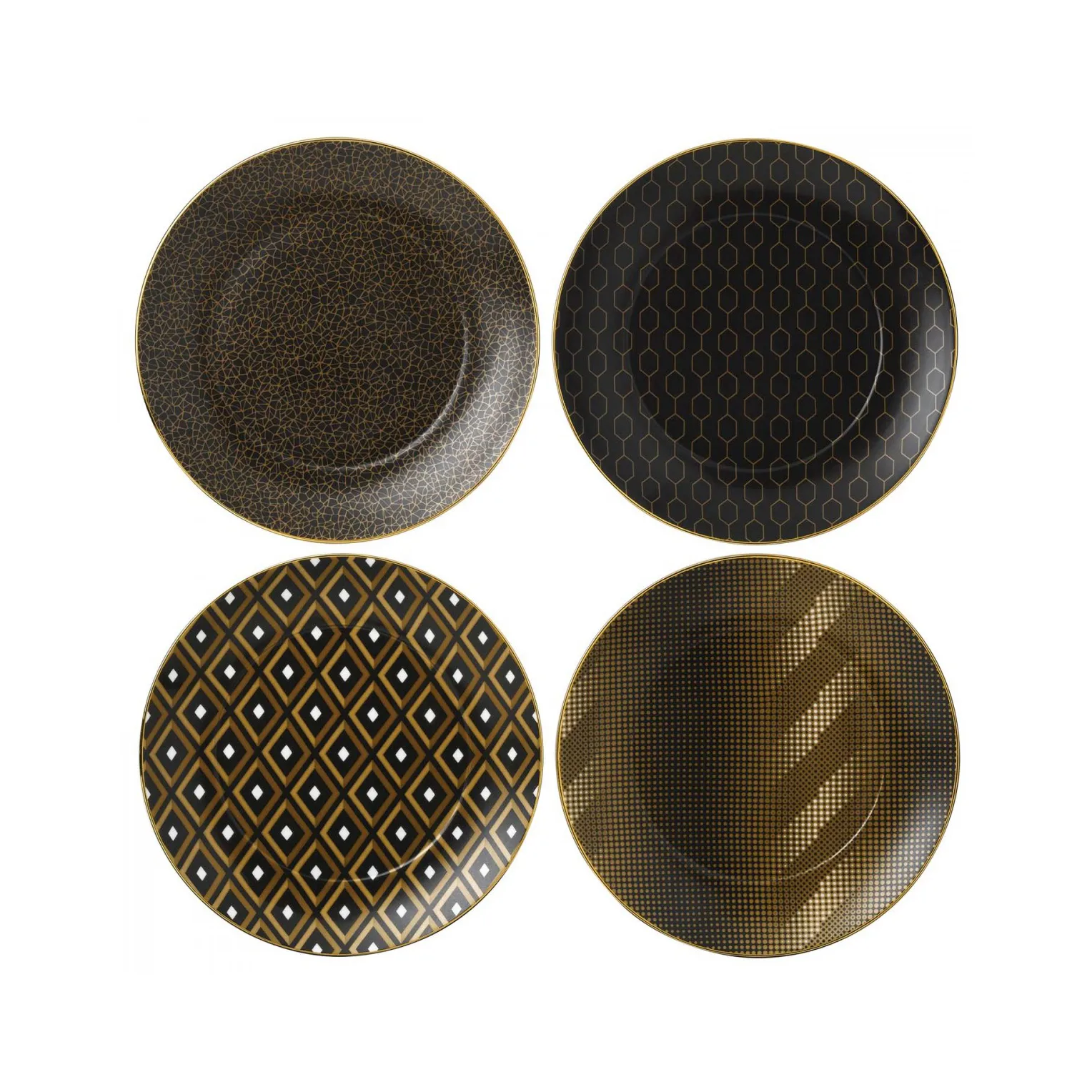 Arris talerz 4-pack, accent Wedgwood