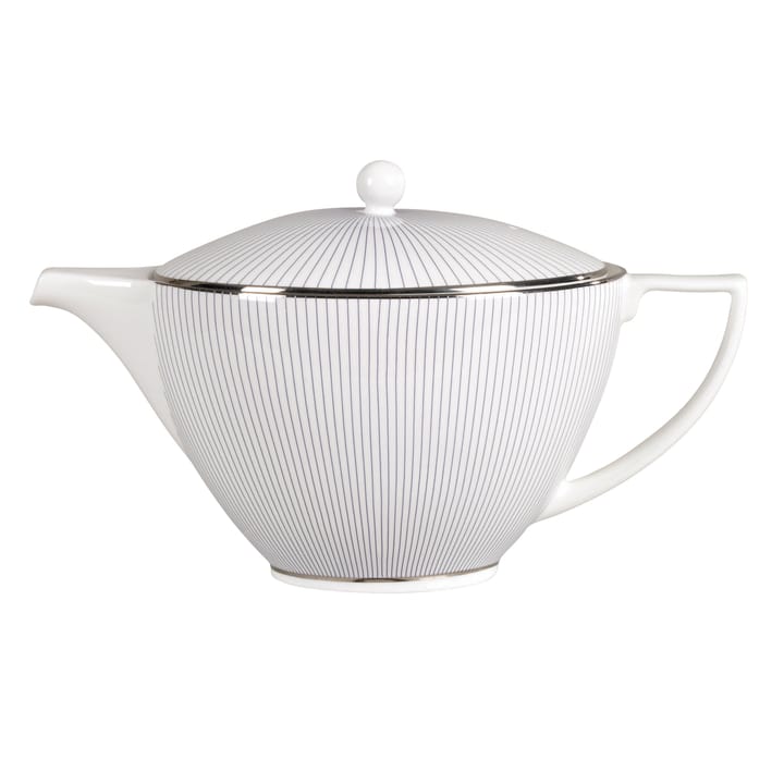 Dzbanek do herbaty Pin Stripe 1,2 litra - Biały - Wedgwood