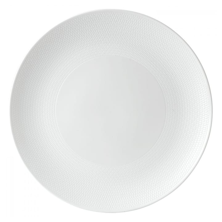 Gio okrągły talerz do serwowania Ø 31 cm - biały - Wedgwood