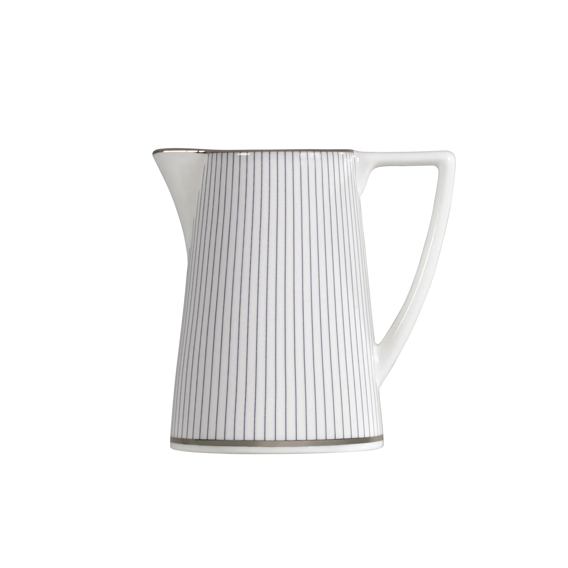 Pin Stripe dzbanek do mleka 200 ml, Biały Wedgwood