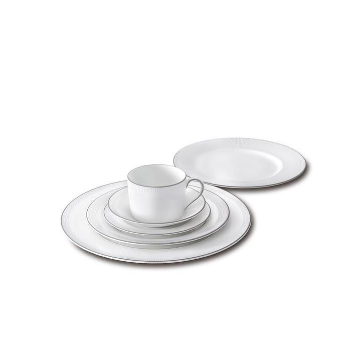 Spodek do espresso Vera Wang Blanc Sur Blanc, Ø12,5 cm
 Wedgwood