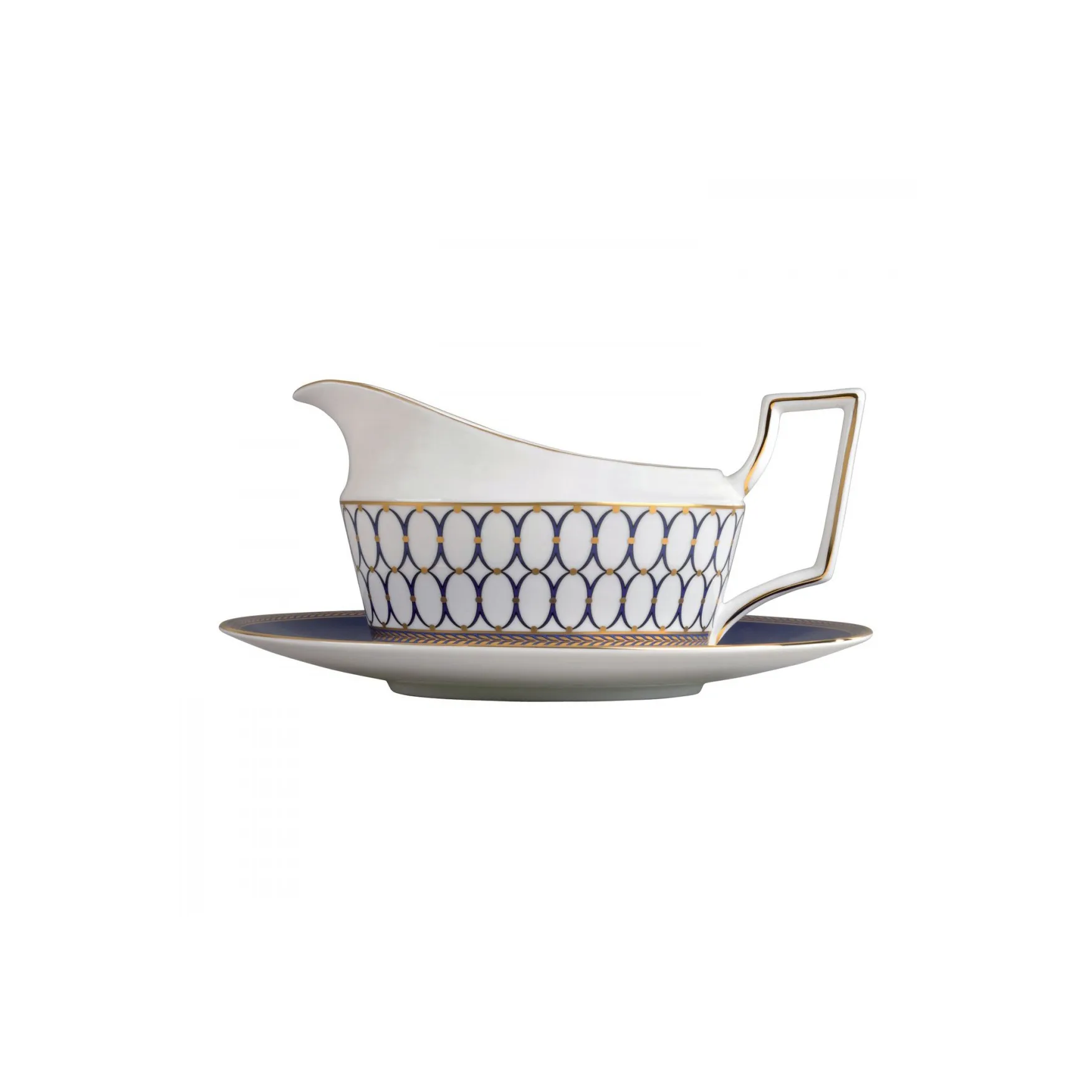 Spodek do sosjerki Renaissance Gold, niebieski Wedgwood