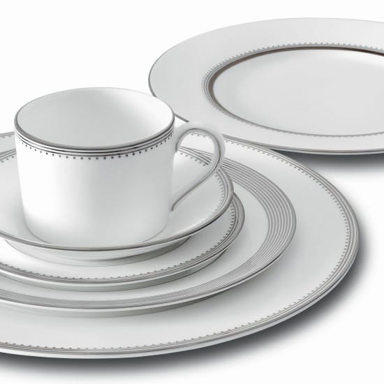 Talerz Vera Wang Grosgrain, Ø 27 cm Wedgwood