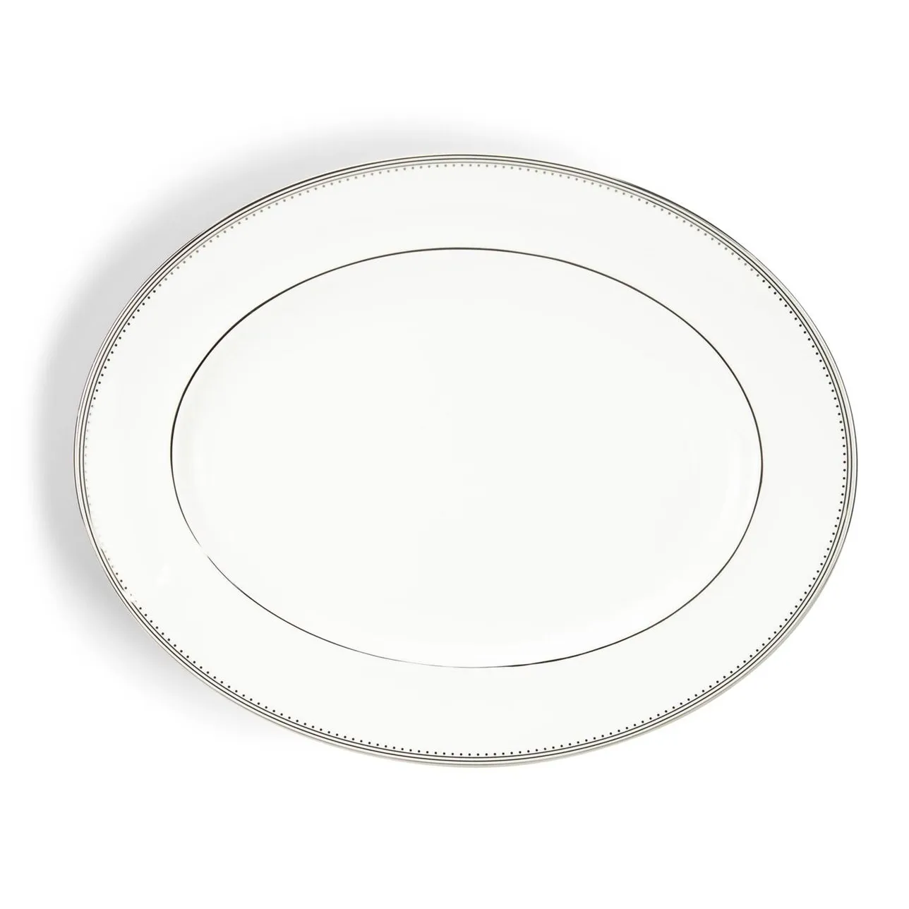Vera Wang Grosgrain półmisek owalny, White Wedgwood