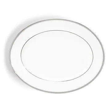 Vera Wang Grosgrain półmisek owalny - White - Wedgwood