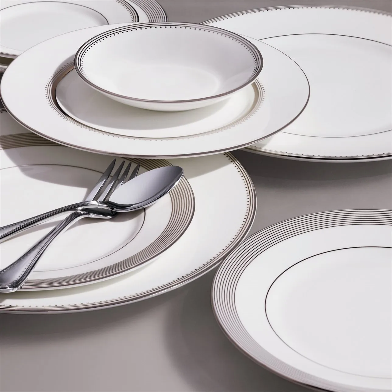 Vera Wang Grosgrain półmisek owalny, White Wedgwood