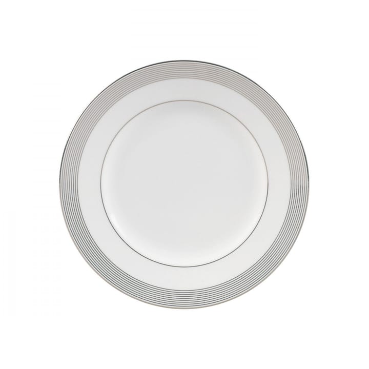 Vera Wang Grosgrain talerz z szarym brzegiem, Ø 20 cm Wedgwood
