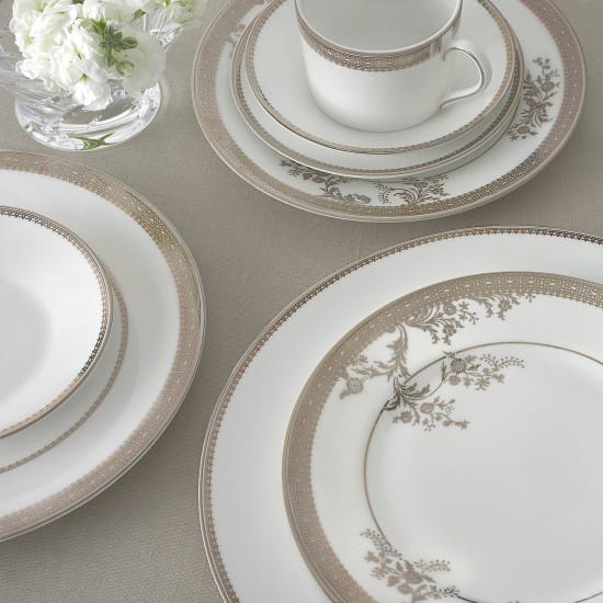 Vera Wang Lace Gold talerz, Ø 20 cm Wedgwood