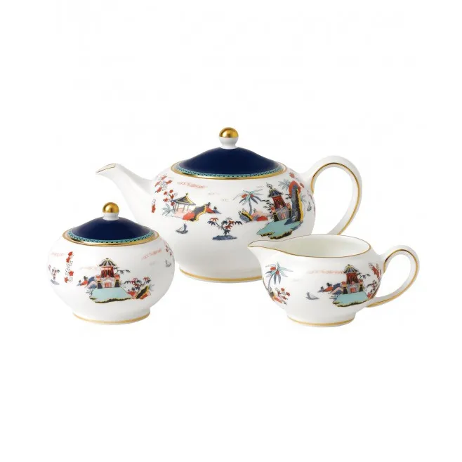 Zestaw do herbaty Wonderlust 3 części, 3 elementy Wedgwood