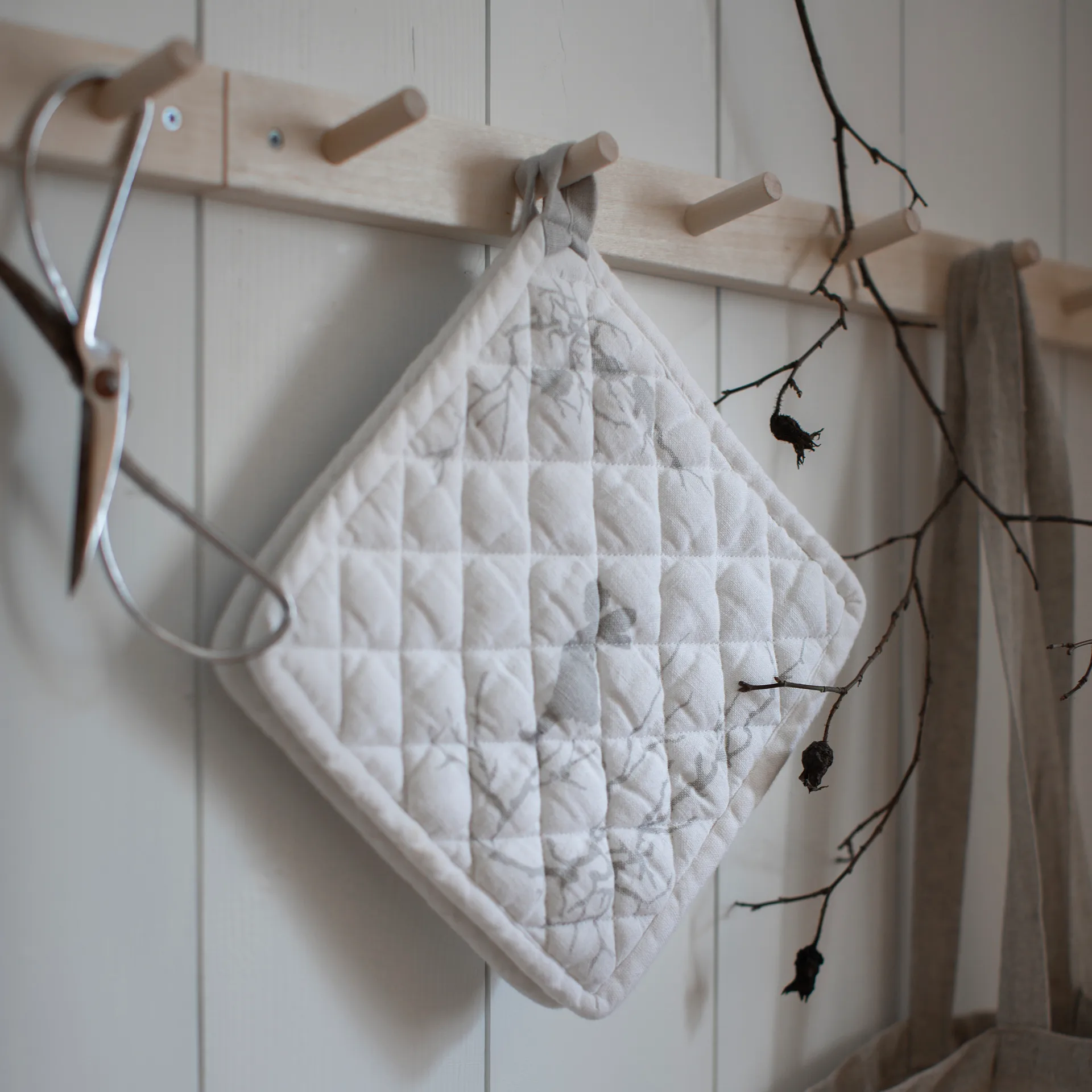 Alv uchwyt do garnków 2-pak, Biały Wik & Walsøe