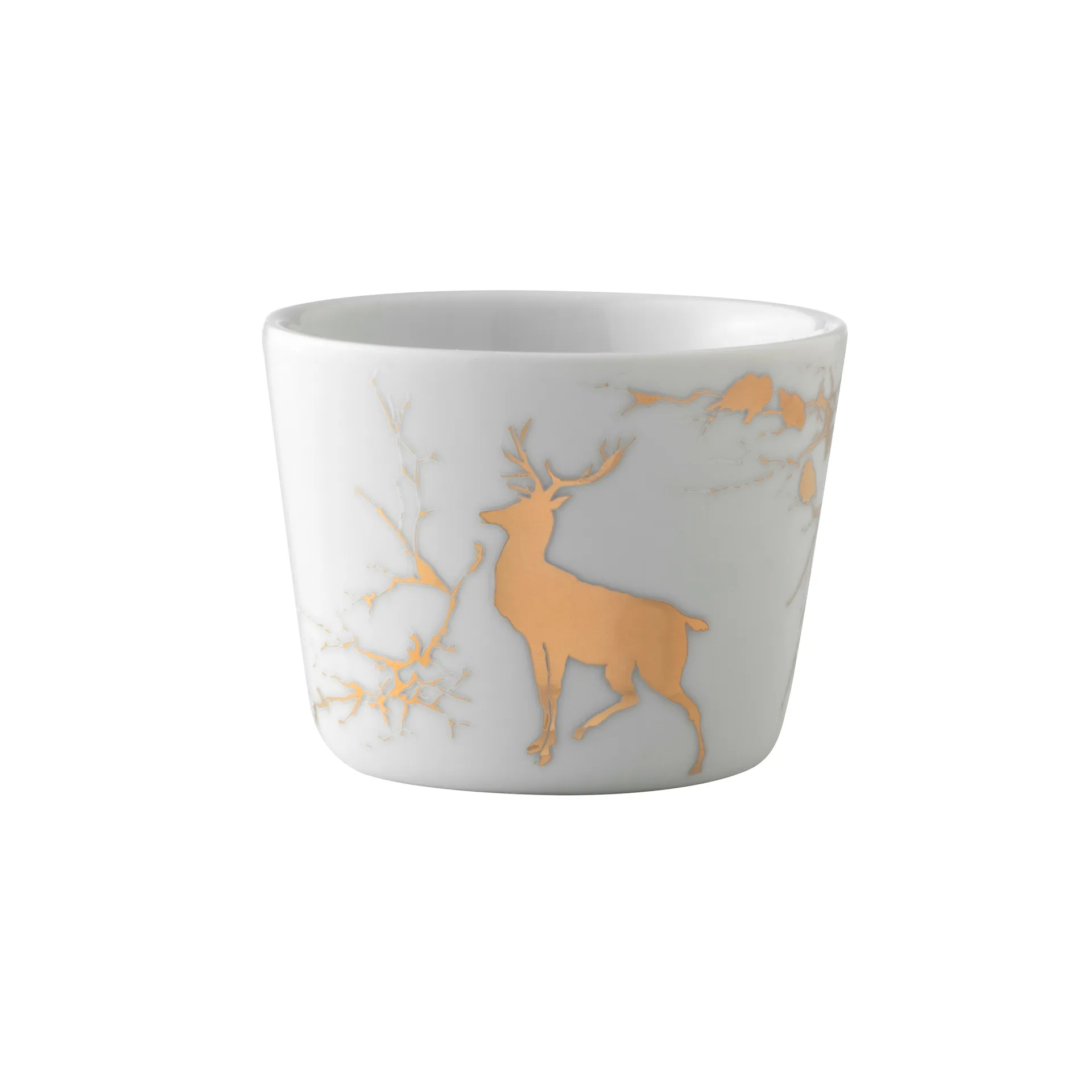 Alveskog misa 9 cm, Biało-złoty Wik & Walsøe