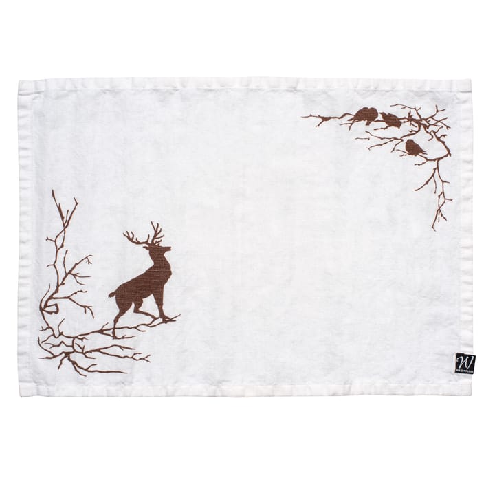 Alveskog taca 33x47 cm - Biały - Wik & Walsøe
