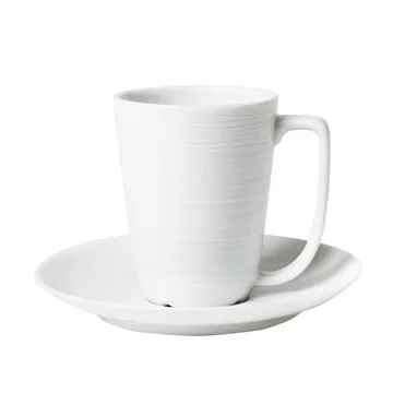Filiżanka i spodek Whitewood - 200 ml - Wik & Walsøe