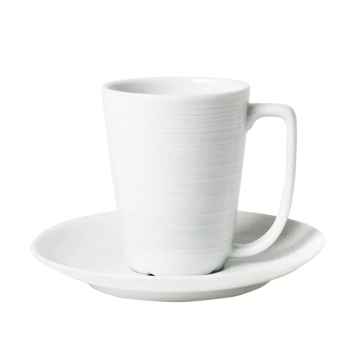Filiżanka i spodek Whitewood - 200 ml - Wik & Walsøe