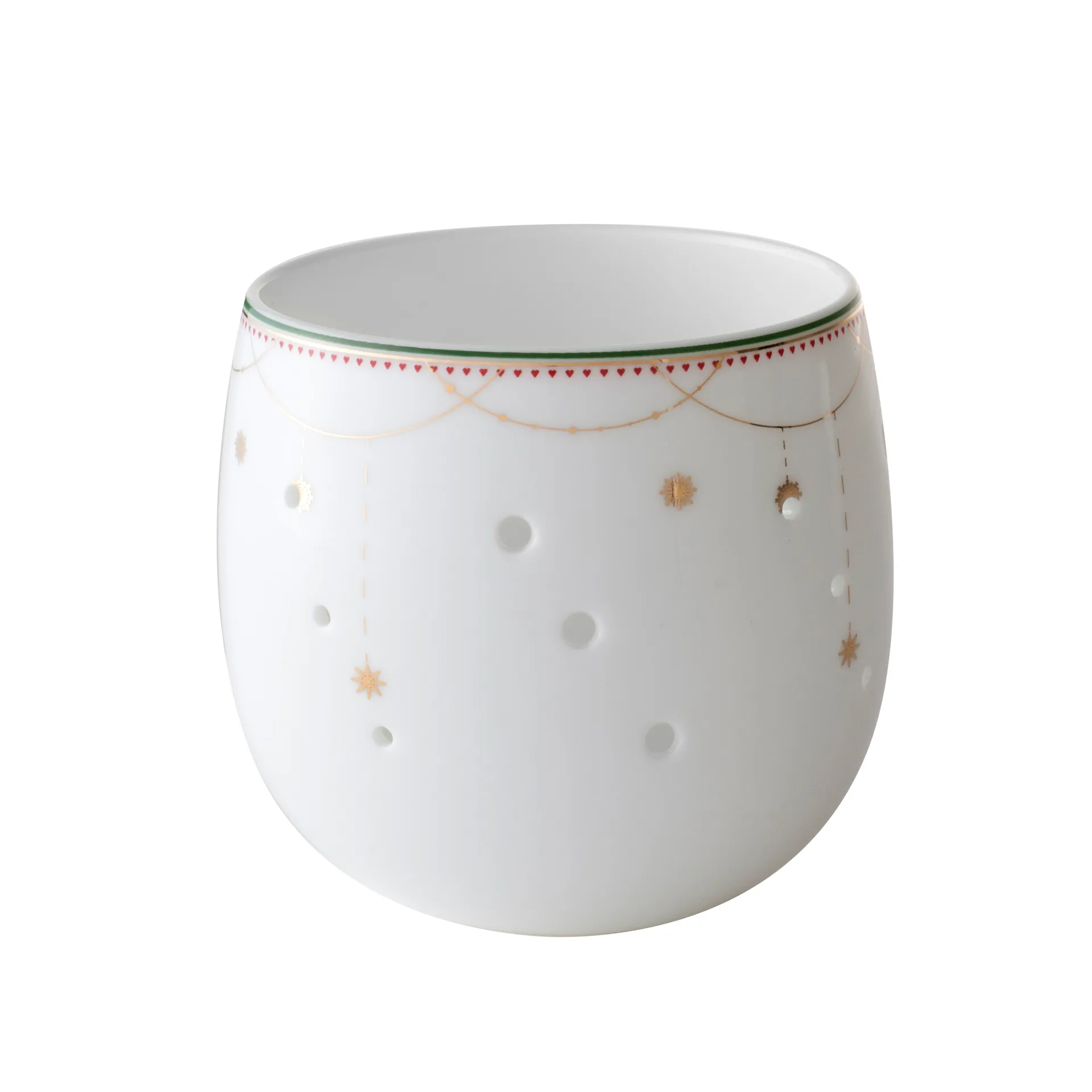 Lampion-miska Julemorgen, 8 cm Wik & Walsøe