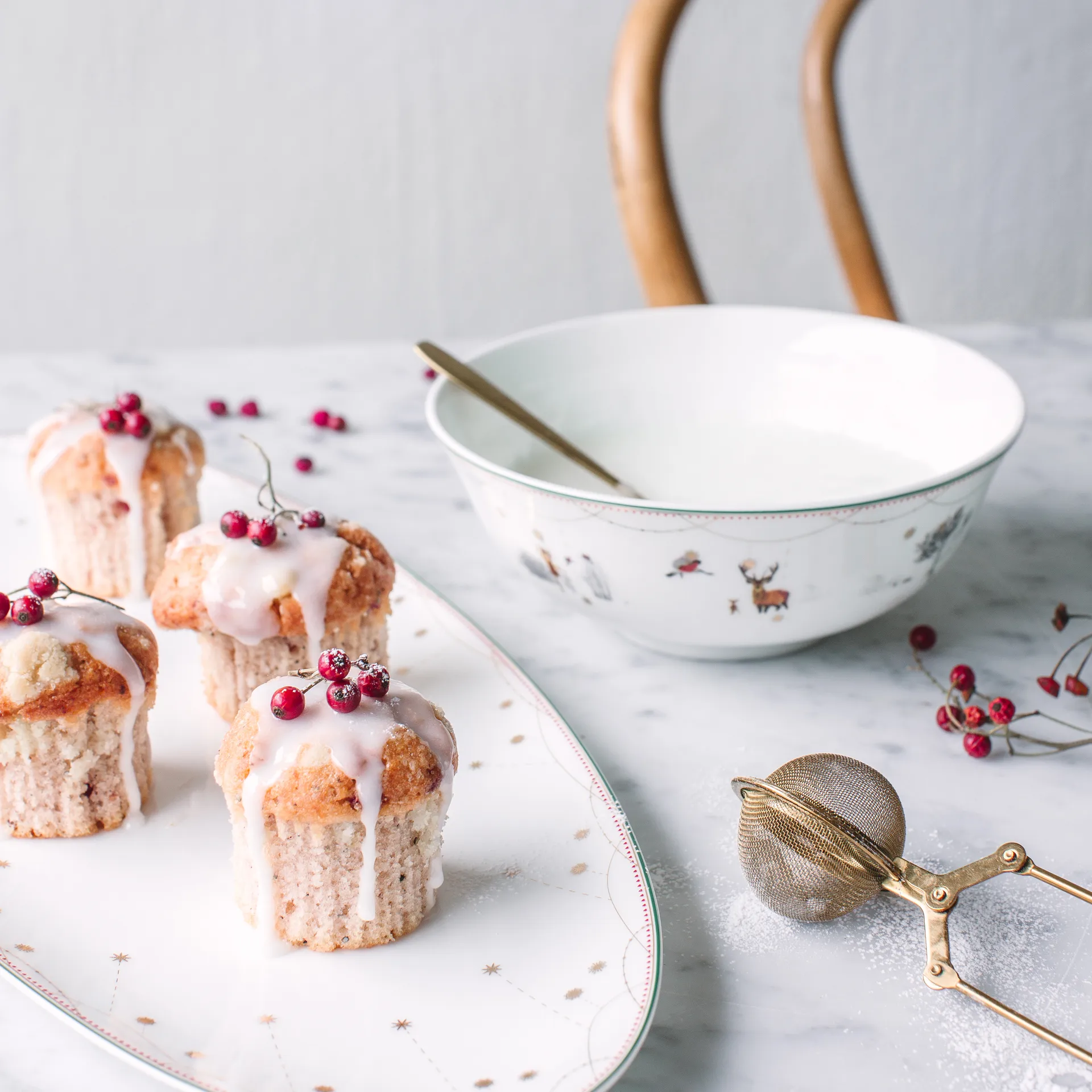 Miska Julemorgen, 22 cm Wik & Walsøe