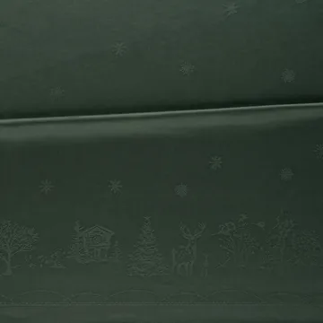 Obrus Julemorgen - Zielony, 140x240 cm - Wik & Walsøe