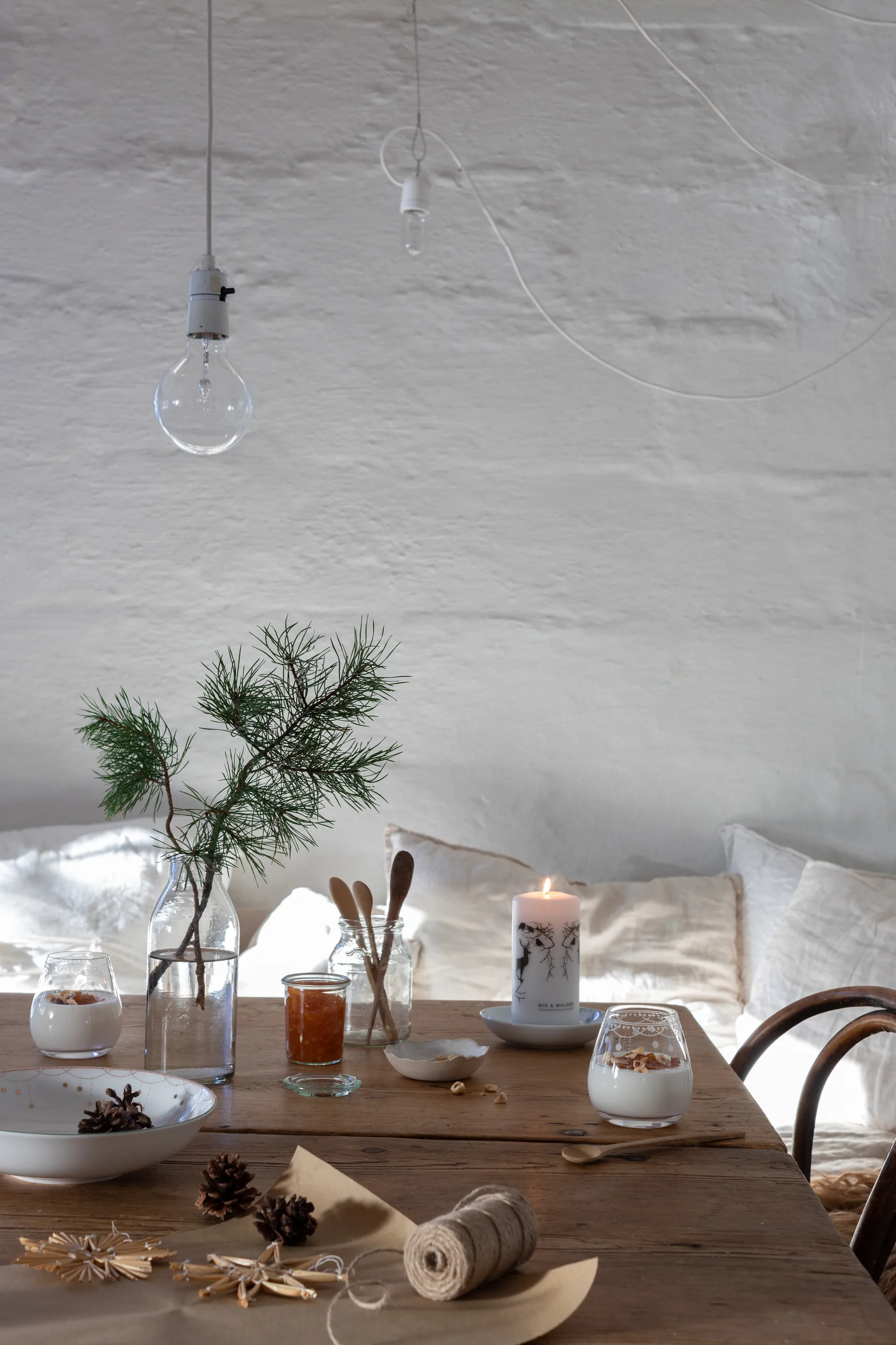 Pokrywka do miski do serwowania na Boże Narodzenie , Ø22 cm Wik & Walsøe