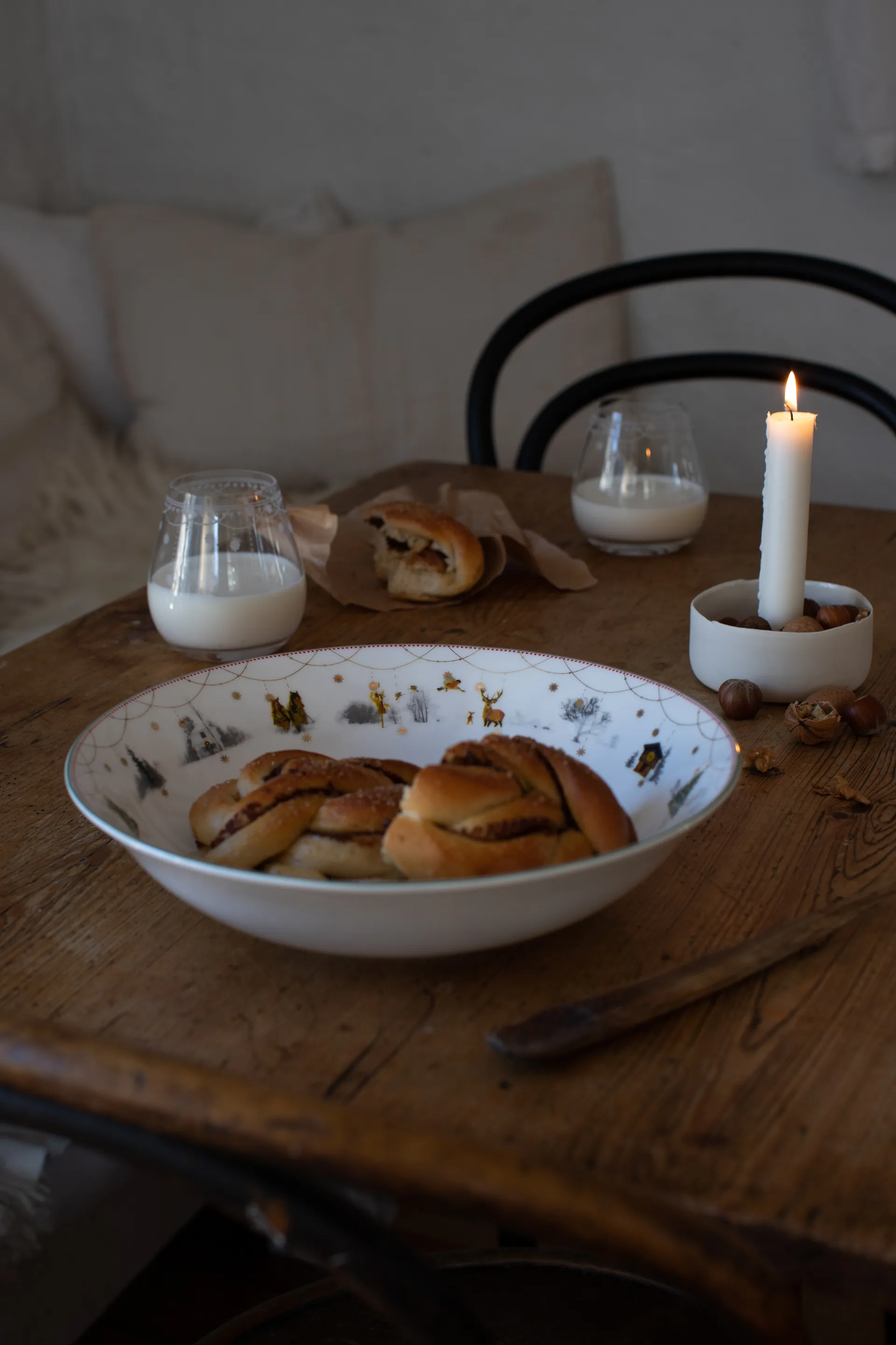 Pokrywka do miski do serwowania na Boże Narodzenie , Ø27 cm Wik & Walsøe