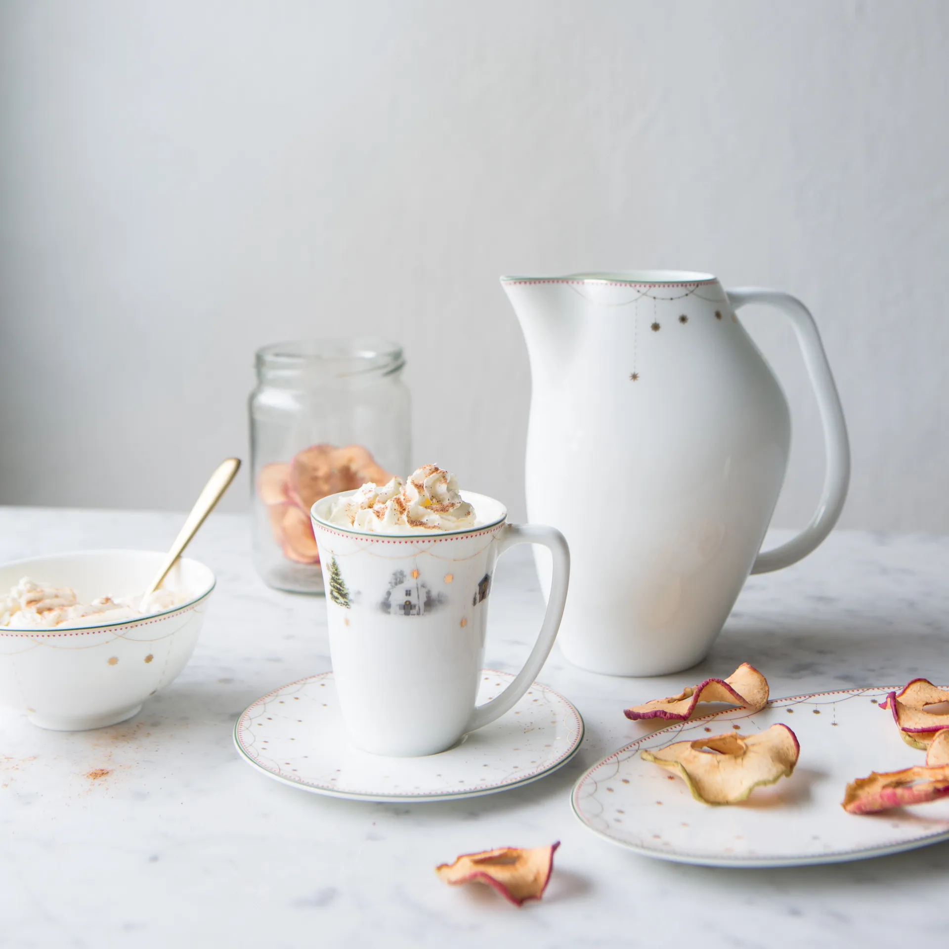 Półmisek do serwowania Julemorgen owalny, 20 cm Wik & Walsøe