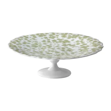 Półmisek na ciasto Slåpeblom Ø21 cm - Zielony - Wik & Walsøe