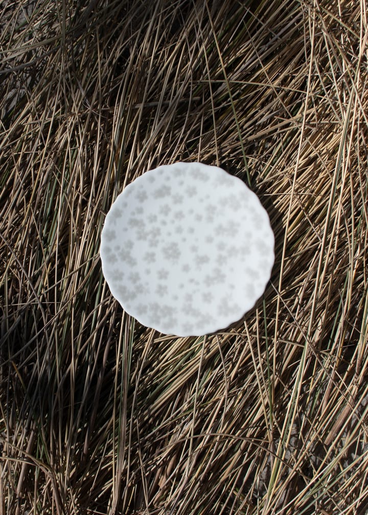 Talerz Slåpeblom Ø13 cm, Szary Wik & Walsøe