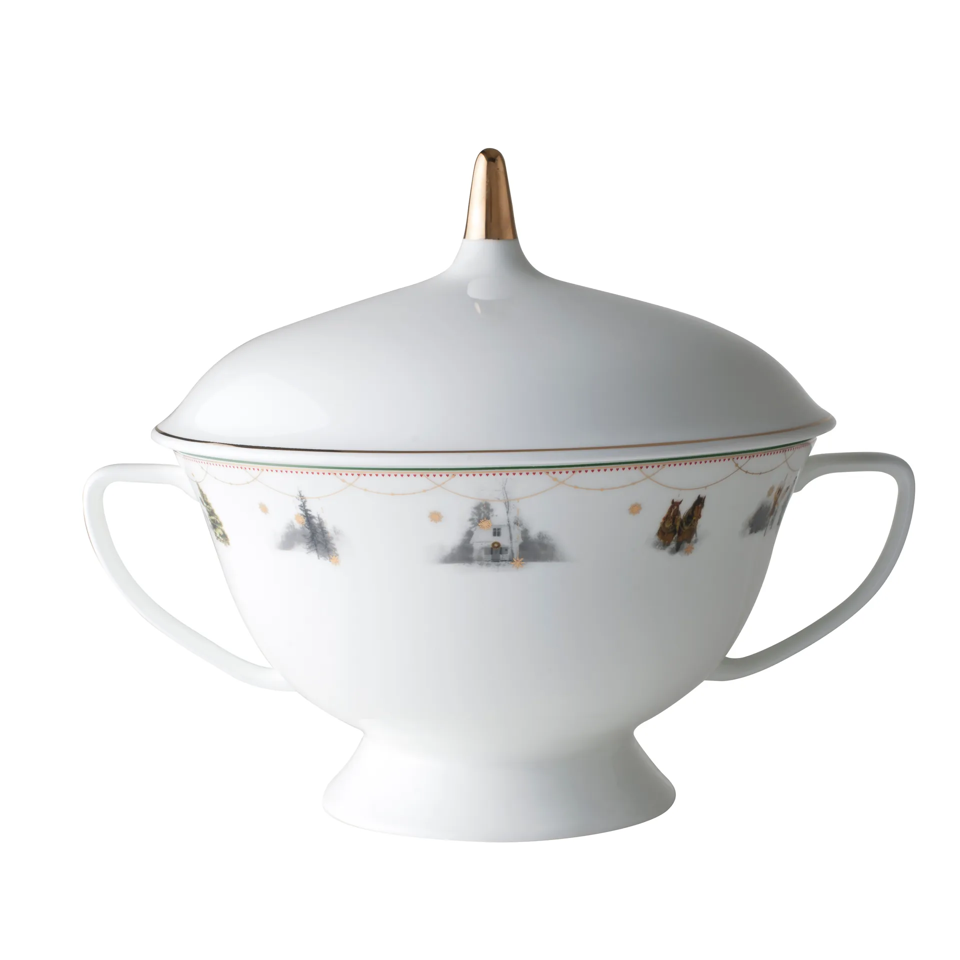 Waza Julemorgen, biały Wik & Walsøe