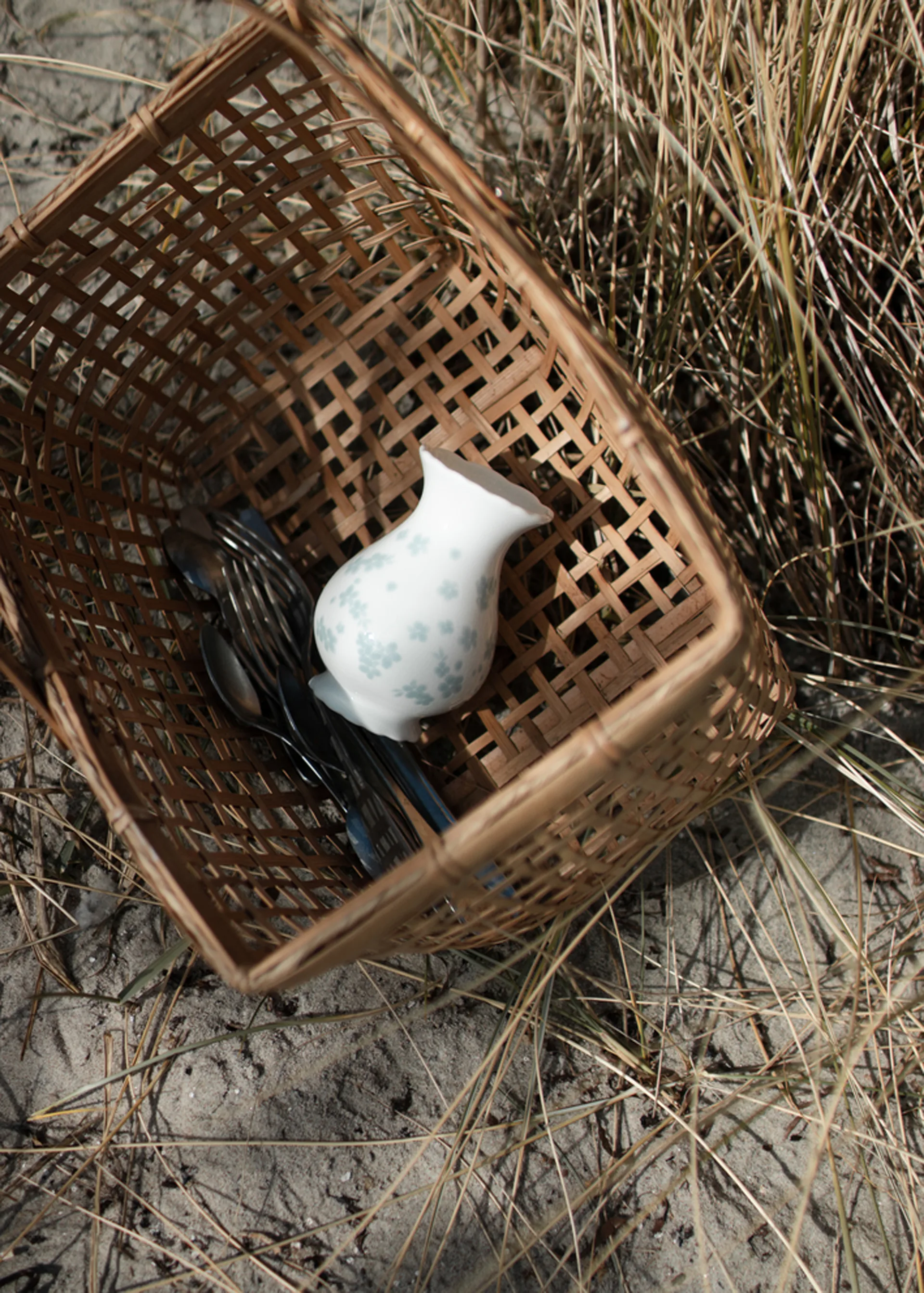 Wazon Slåpeblom 12 cm, Niebieski Wik & Walsøe