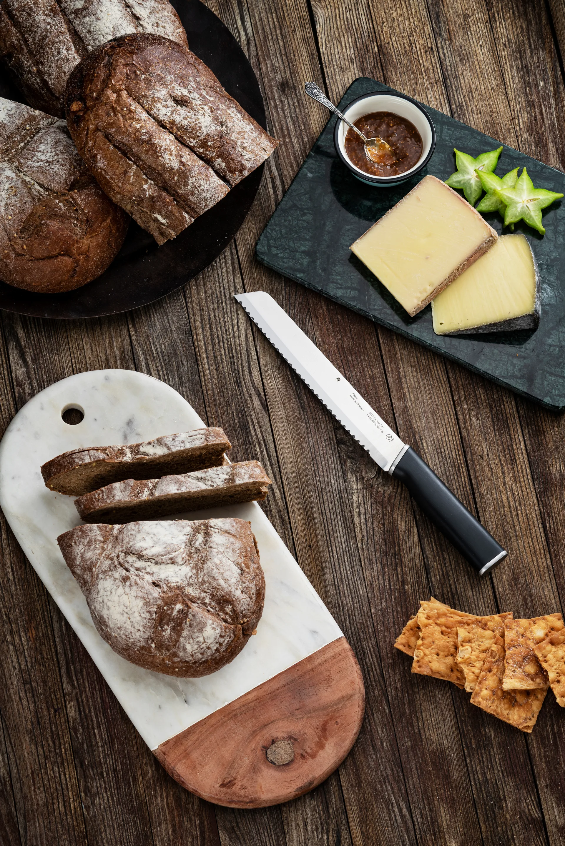 Nóż do chleba Kineo cromargan, 20 cm WMF