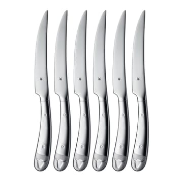 Nóż do grilla Geschenkidee 6 szt. - Stal nierdzewna - WMF