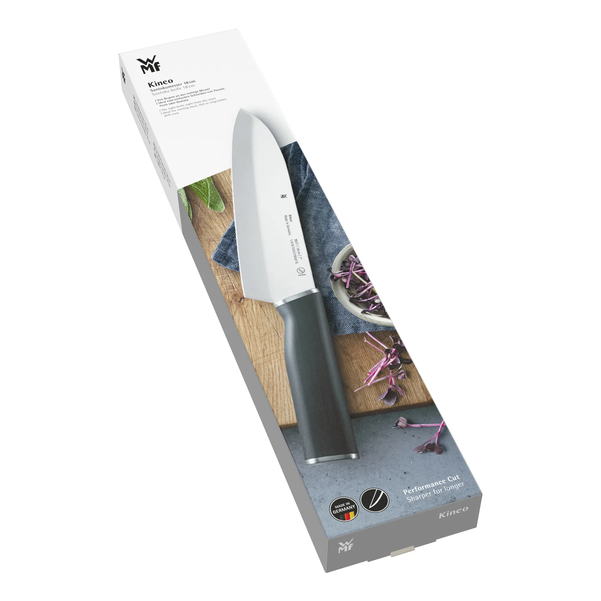 Nóż santoku Kineo cromargan, 18 cm WMF