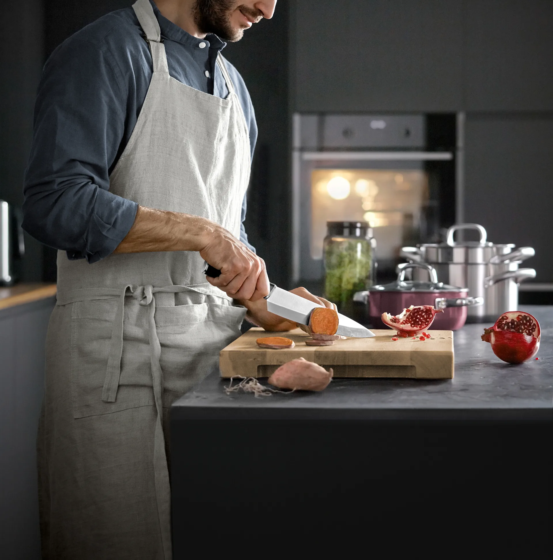 Nóż szefa kuchni Kineo cromargan, 20 cm WMF