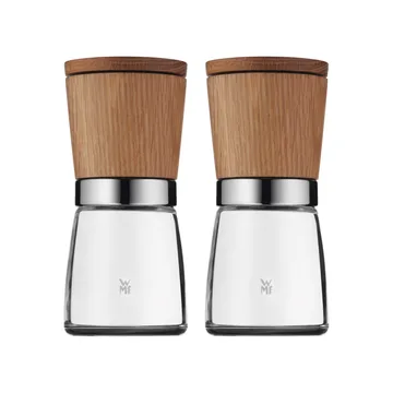Zestaw młynków do przypraw Ceramill - Dąb-szkło - WMF