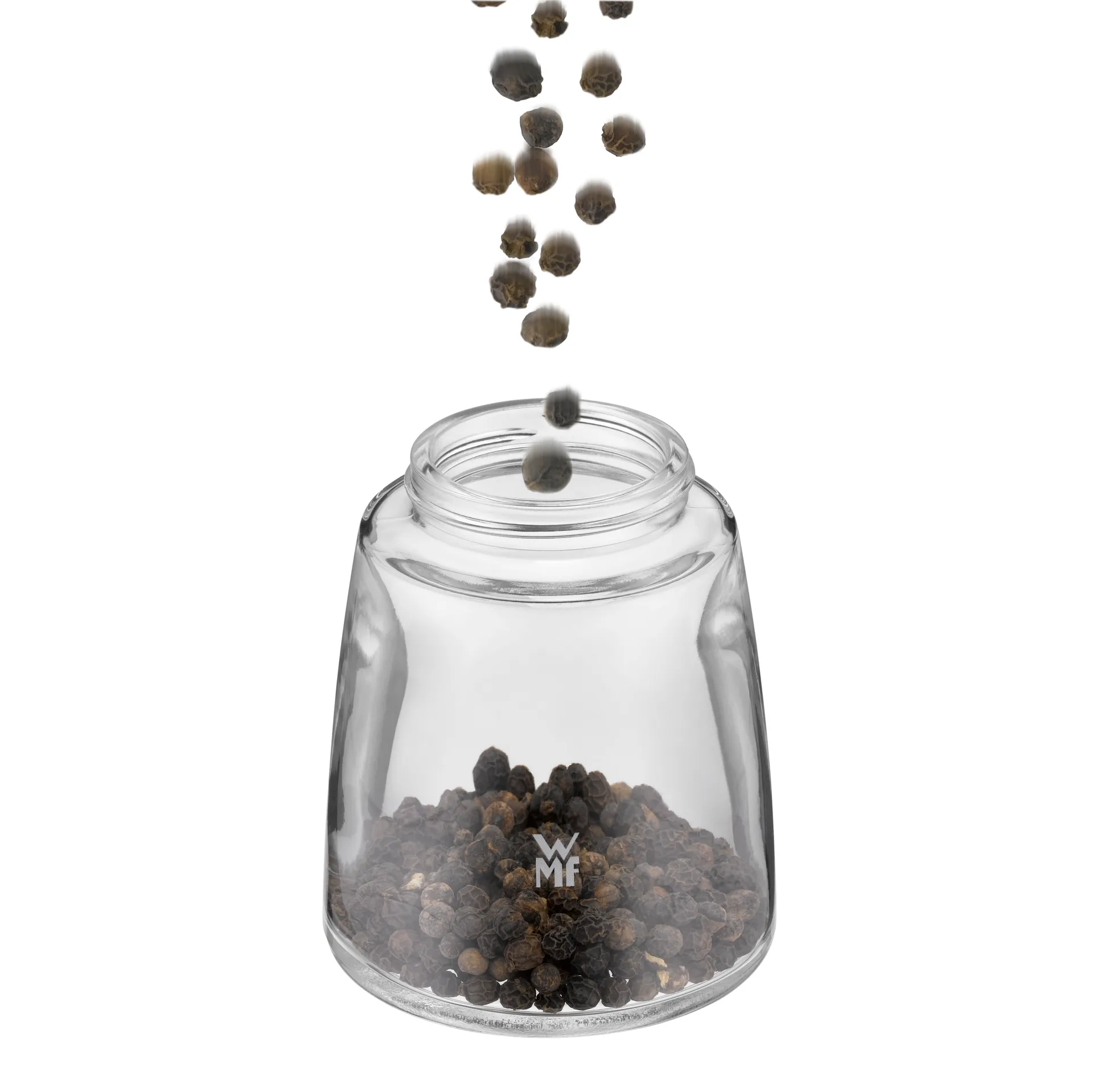 Zestaw młynków do przypraw Ceramill, Miedź-szkło WMF