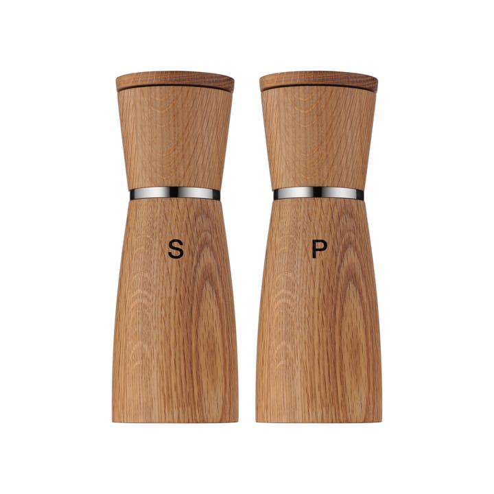 Zestaw młynków do soli i pieprzu Ceramill Nature - Dąb - WMF