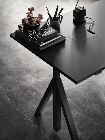 Biurko Works czarne 78x120 cm - Works