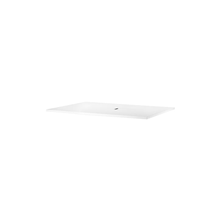 Blat biurka Works - biały laminat, 120 cm - Works